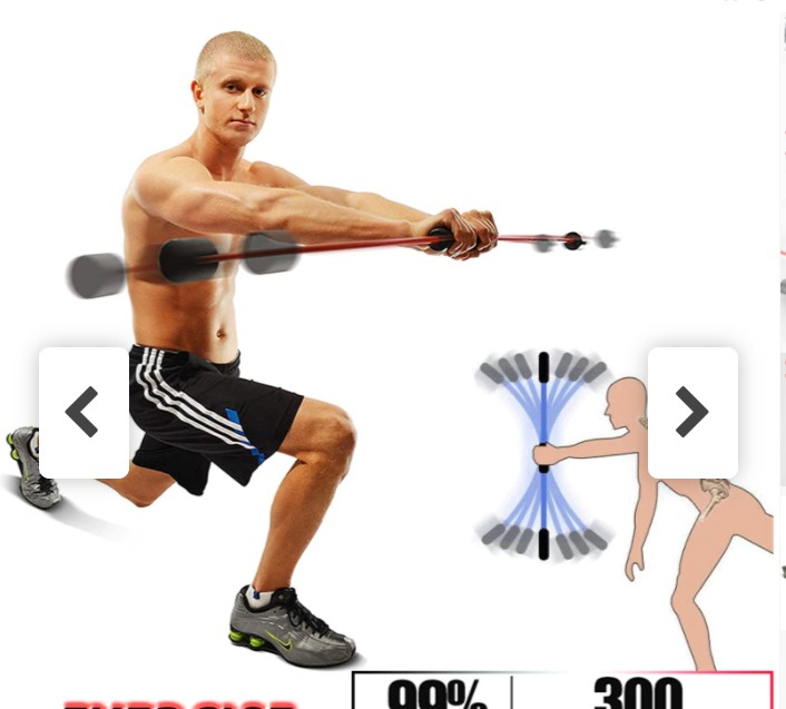 Brand New! Multifunction Flexibar Muscles Strength Fitness