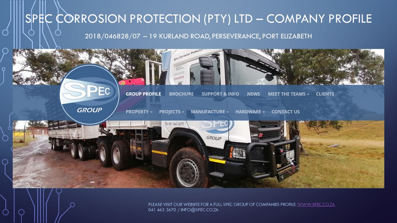 SPEC Corrosion Protection (PTY) LTD
