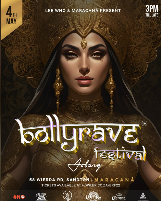 Bollyrave Festival Tickets x 2 - R400, Maracana, Rivonia 4th May 2024, Saturday