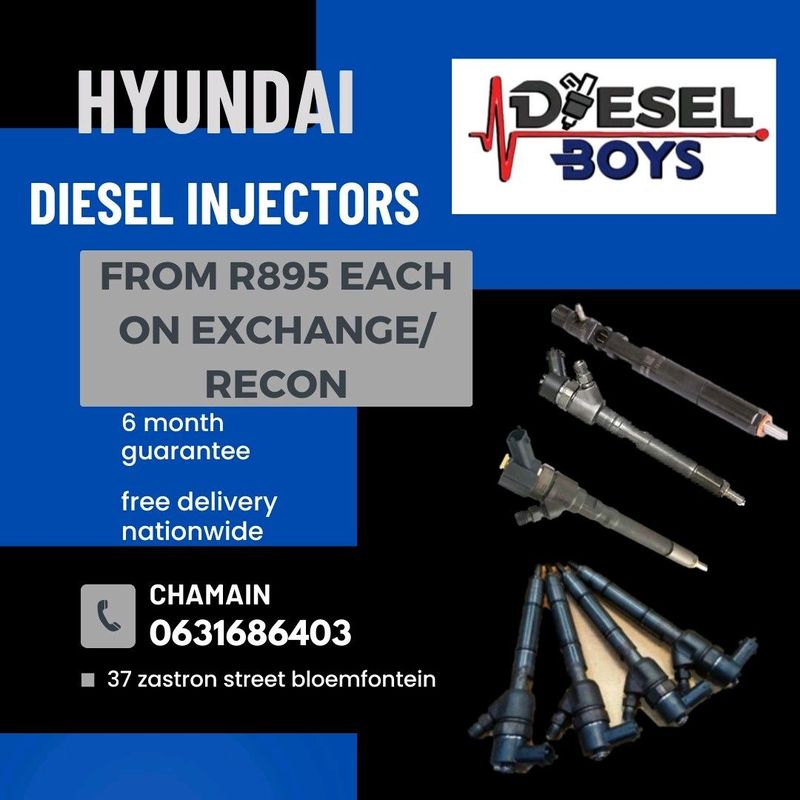 Hyundai diesel injectors