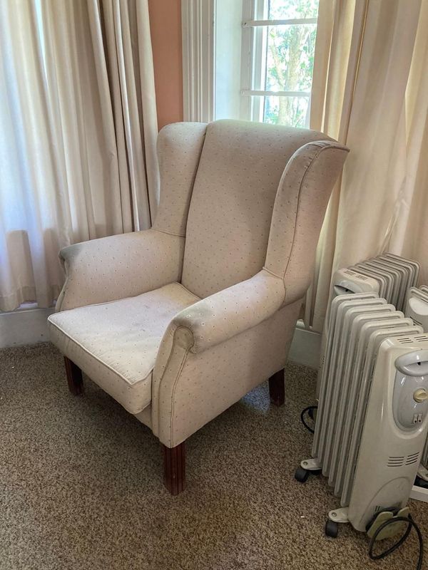 Wing back arm chair for sale