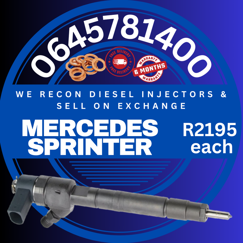 Mercedes Sprinter Diesel Injectors for sale