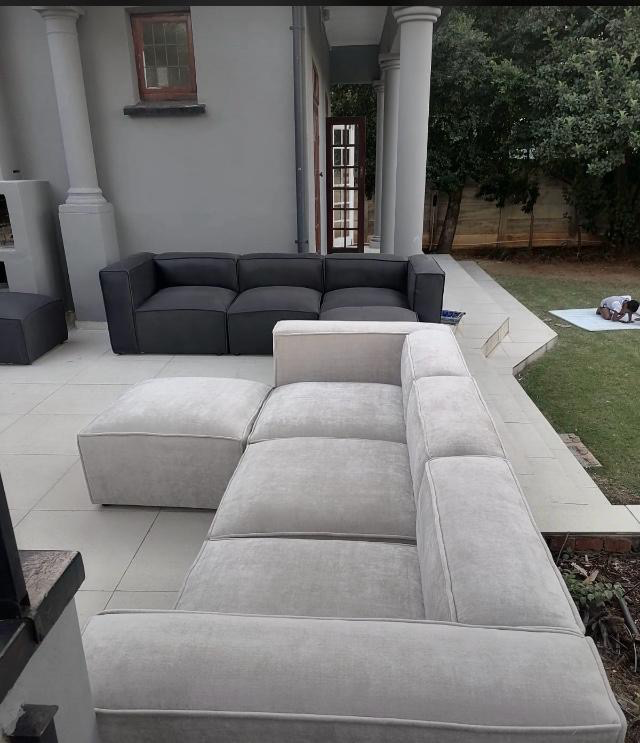 Lsofa R3200 pic7 excluding cushions, R4600 Pic1-3 orders 1-2 days Check catalog or WhatsApp our 072