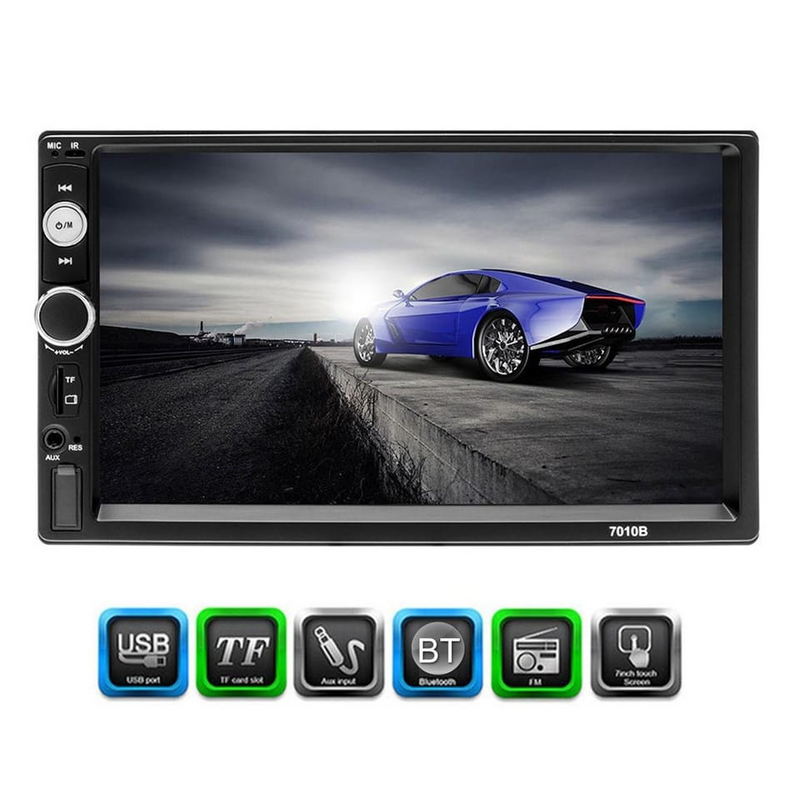 7&#34;DOUBLE DIN TOUCHSCREEN MEDIA PLAYER MP5{BRAND NEW SEALED