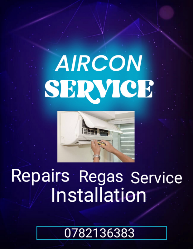 Airconditioning services /regassing /installation /remove /relocate
