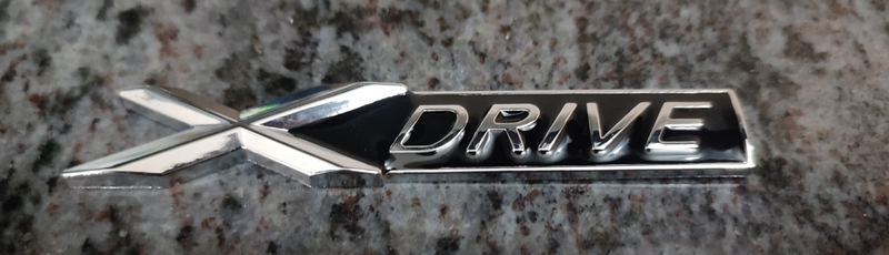 BMW Xdrive metal badges new