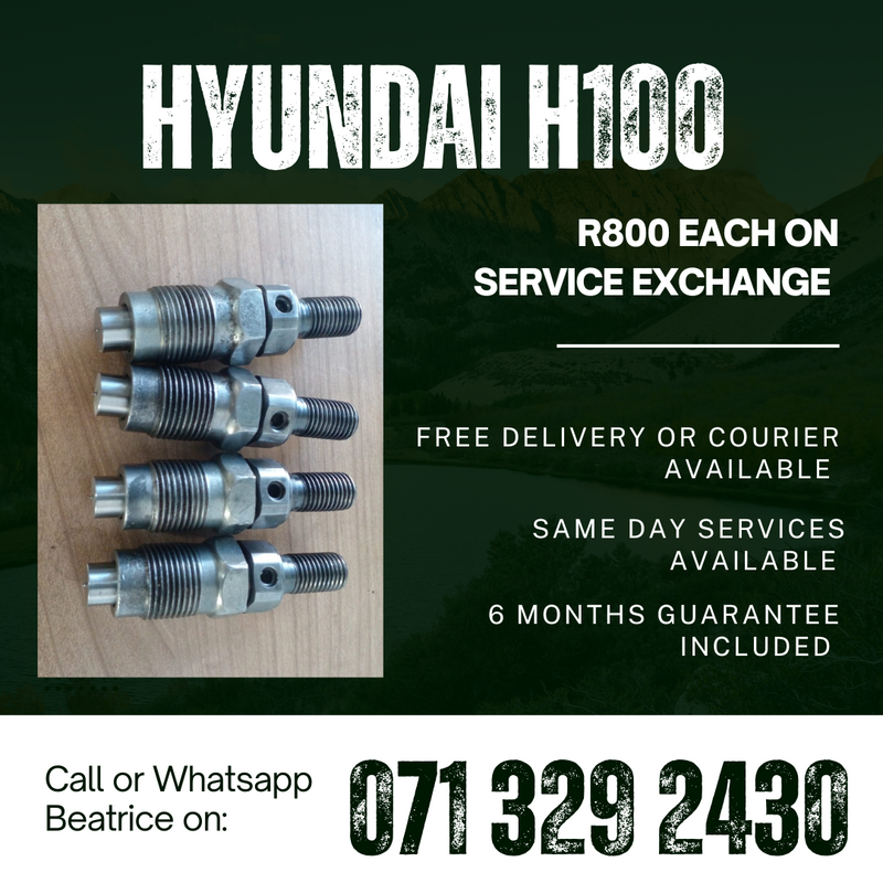 HYUNDAI H100 INJECTORS FOR SALE WITH WARRANTY