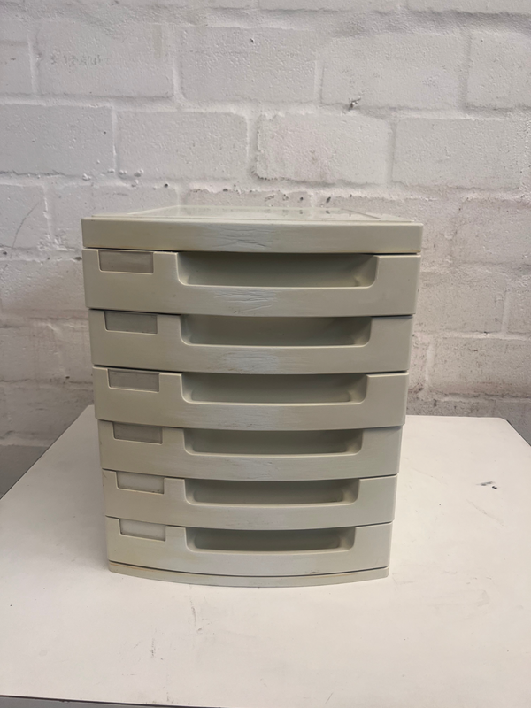 Plastic Papertray 6 Drawers- A47411