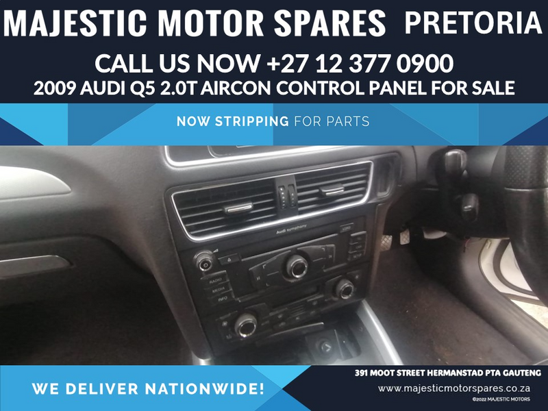 2009 Audi Q5 AC control panel for sale used