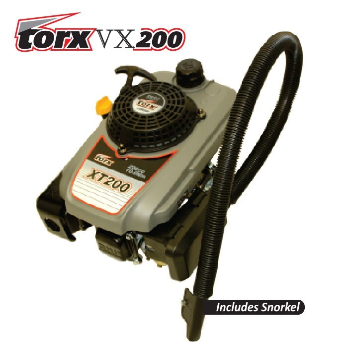 Lawnmower engine –Torx XT200 4-stroke simply tough, robust and reliable