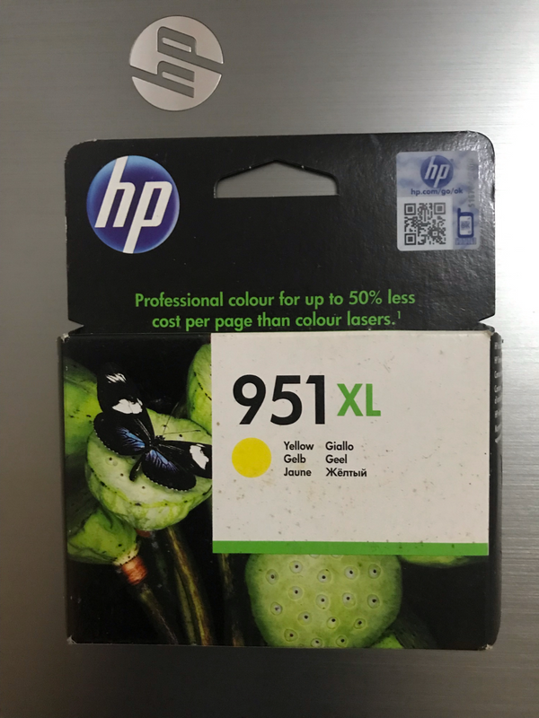 HP 951 XL YELLOW INK CARTRIDGE