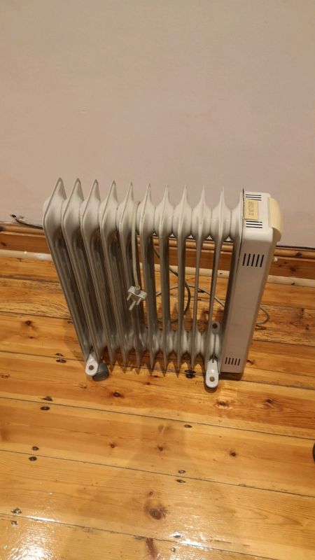 Oil heater 8 fin working condition