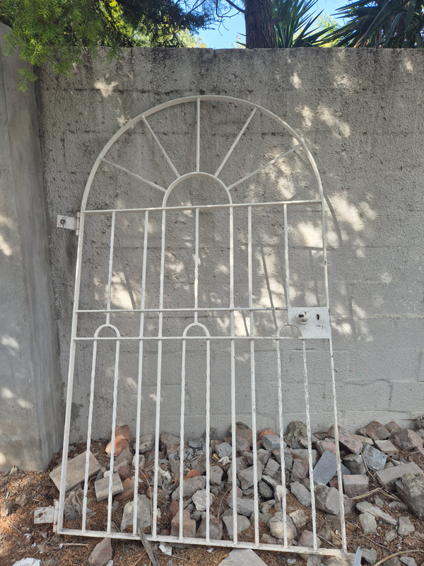 Steel security gate