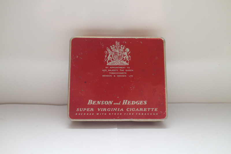 Antique BENSON and HEDGES Cigarettes Tin - For Sale - (Ref. G358) - Price R100