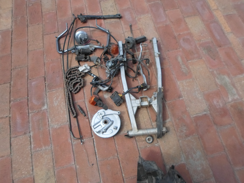 2006 Honda Bros 125 Spares.