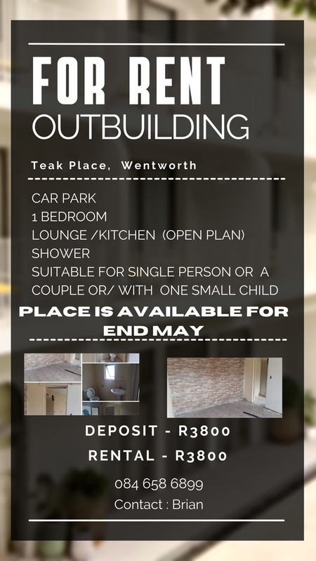 Outbuilding for rent