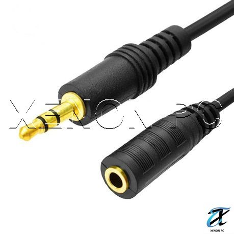 3.5mm Stereo Male to 3.5mm Stereo Female Cable 1.5m(2 Available)