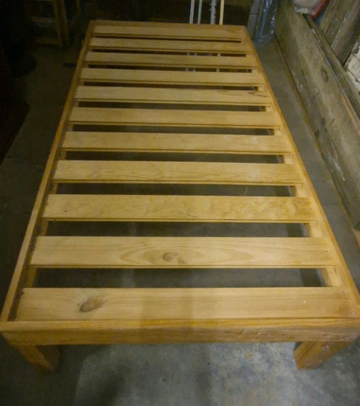 Solid Single Bed Base