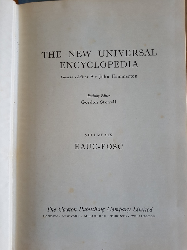 New universal encyclopedia