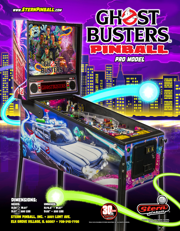 Ghostbusters Pinball Machine (Available Soon)