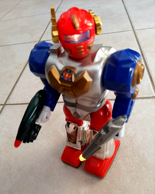 Transformer Robot toy with lights sounds movement