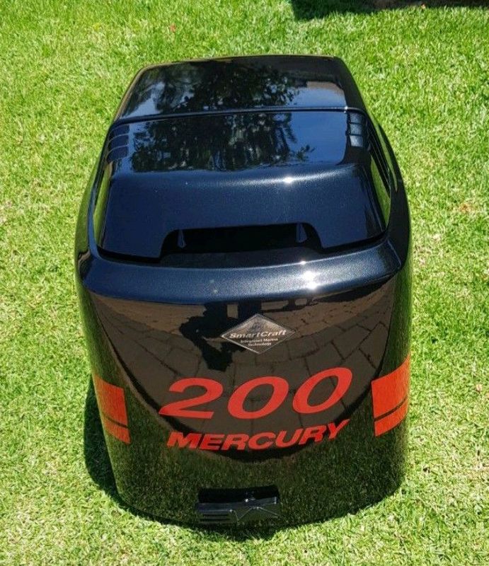 2006 Mercury 200 cowl decals stickers graphics kits