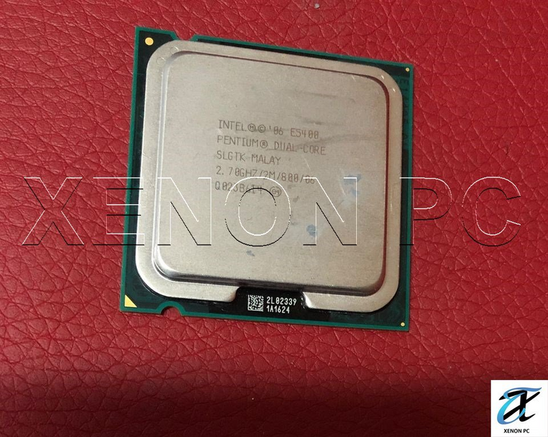 Intel E5400 Pentium Dual-core Processor - 2.70 GHz,2MB Cache,800MHz FSB,Socket LGA775 (2 available)