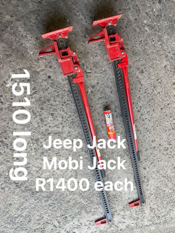 Jeep Jack / Mobi Jack x 2 ( R1400 each )