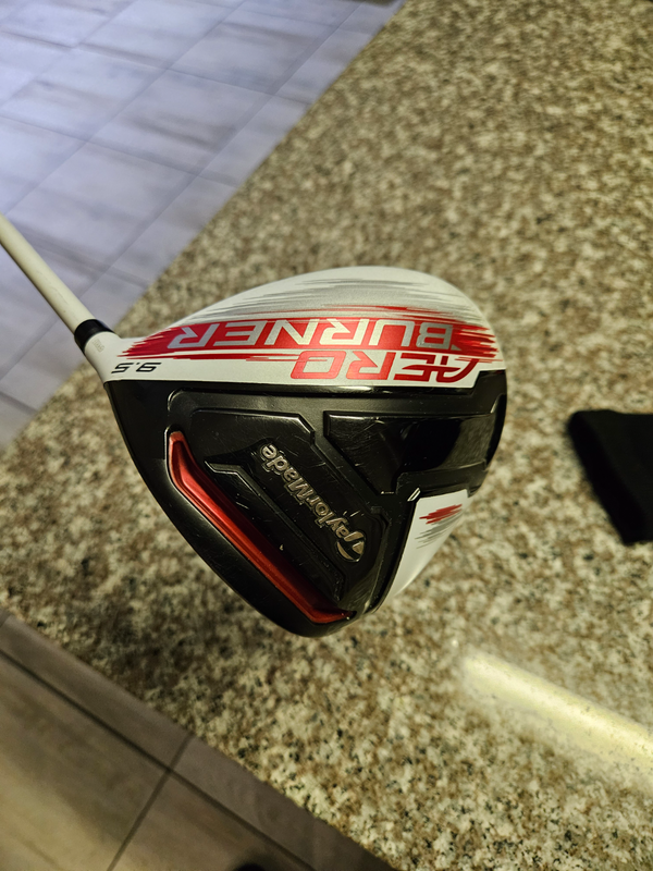 Used Taylormade Aeroburner Driver with Original Cover
