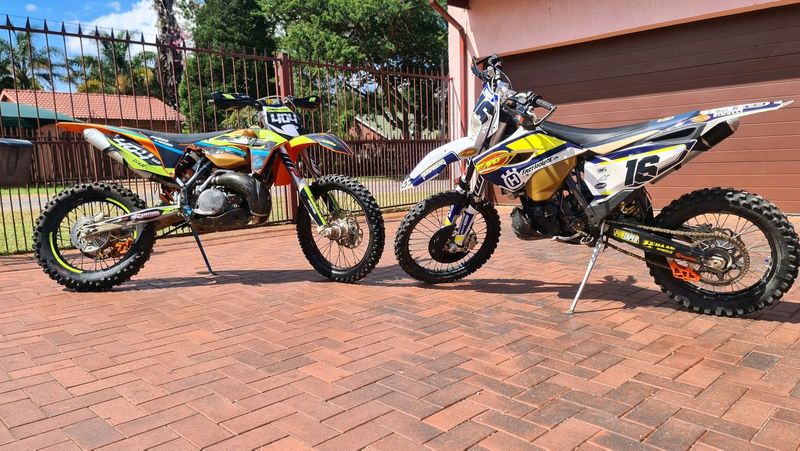 Ktm Xcw 300 2012 and Husaberg TE 300 2013