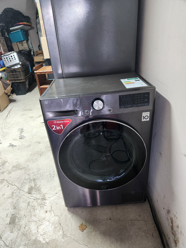 LG 2 in 1 washing machine