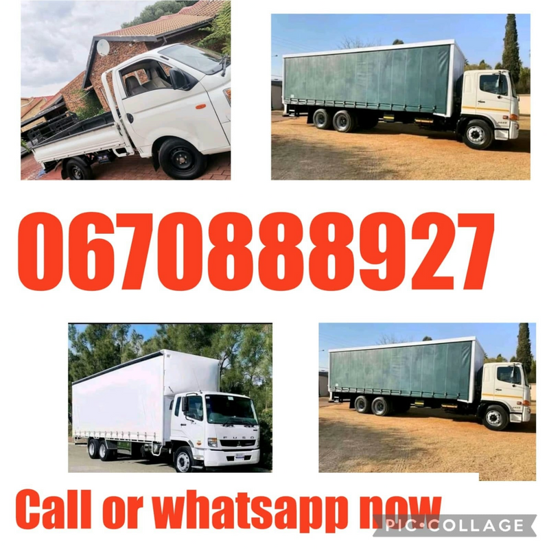 TRUCKS AND BAKKIES FOR HIRE