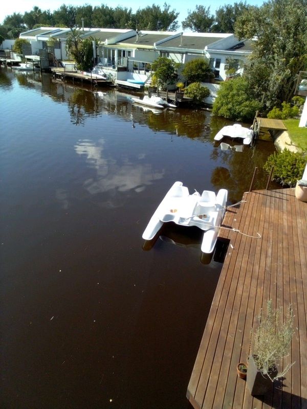 Two seater pedal boat