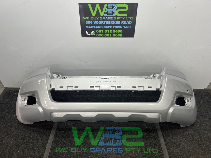 Ford Ranger T7 2019 Silver Front Bumper