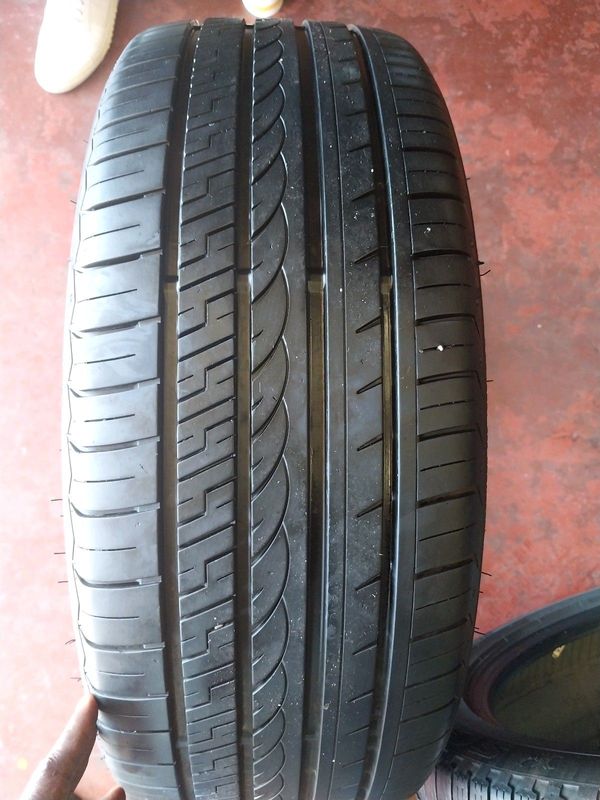 One 245 45 20 tyre with 98% tread available for sale