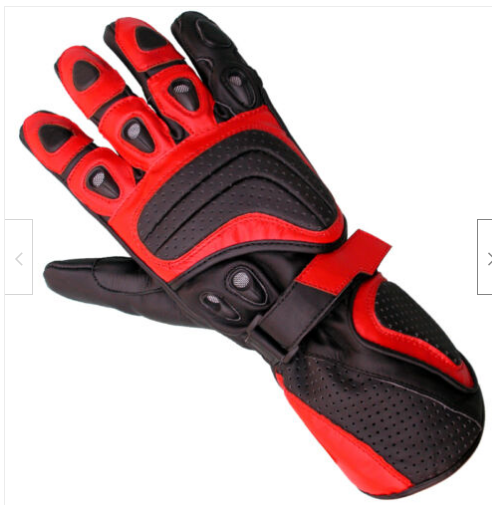 Motorcycle Gloves NEW with armour ,RED Size M/L/XL Stock clearance!