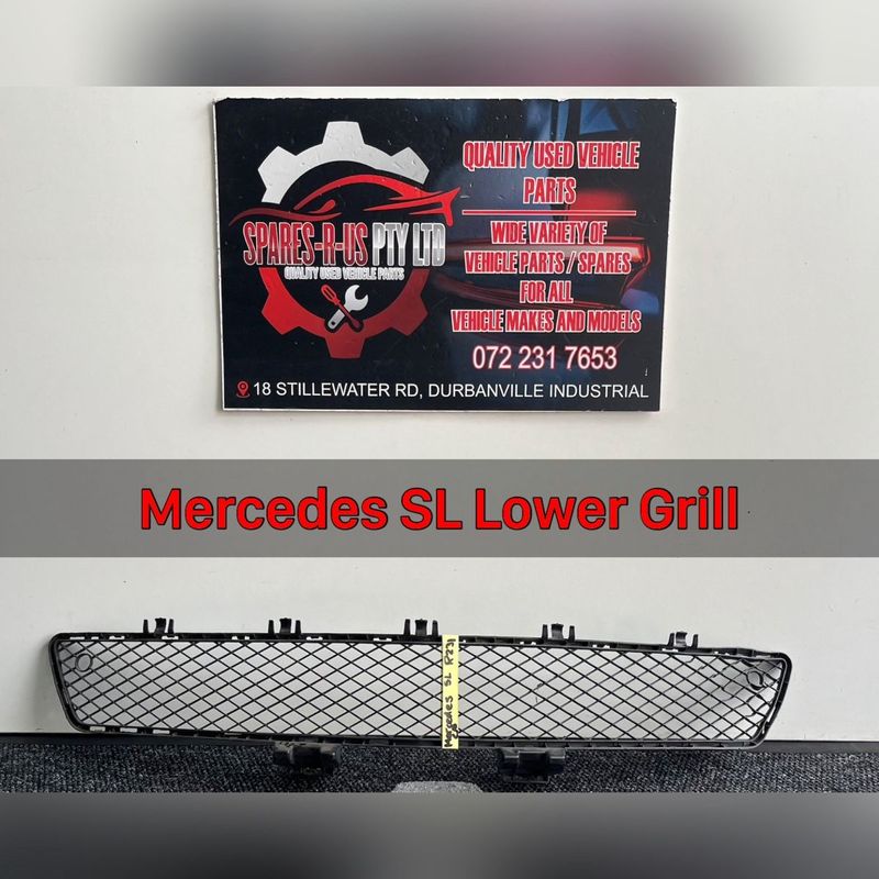 Mercedes SL Lower Grill for sale