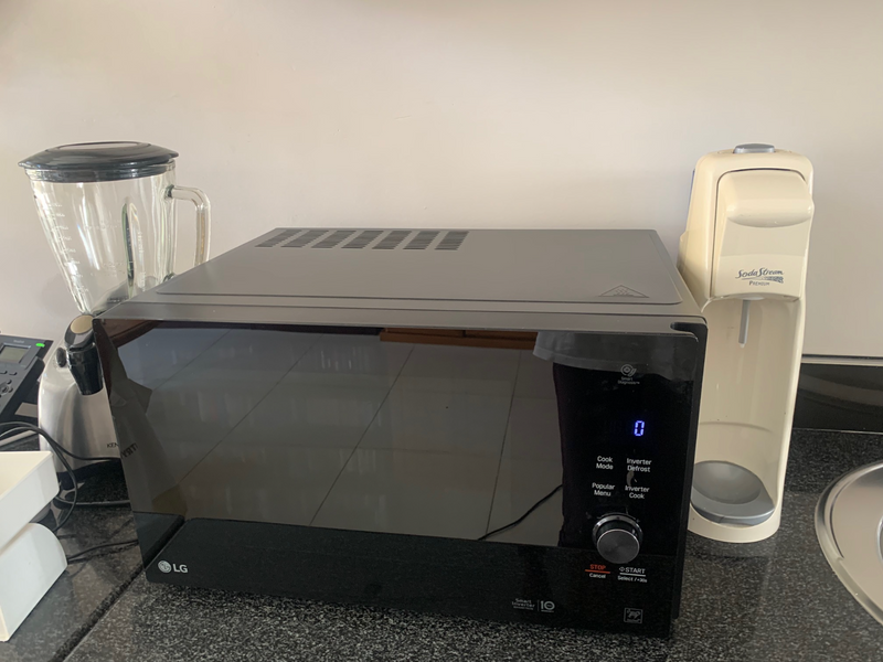 Large LG Microwave with Smart Inverter Magnetron