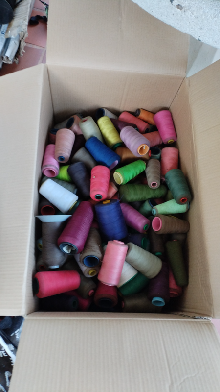 Cotton and polyester rolls