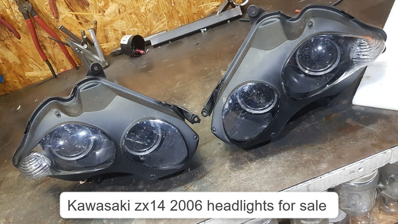 Kawasaki ZX14 2006 Headlight For Sale at The Motorcycle Graveyard West Coast Vredenburg Branch