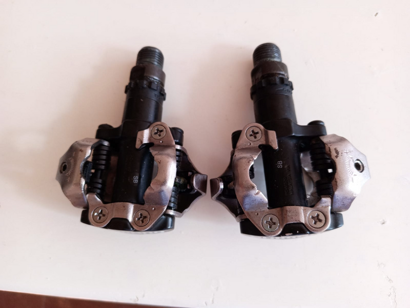 Shimano PD - M520 clip on pedals for sale R750 for the pair