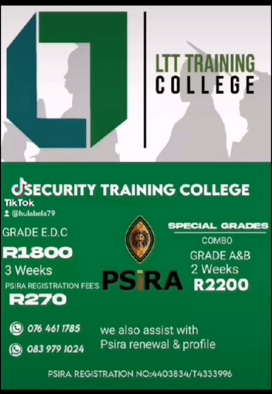 Get Certified quickly with your Security Grades(Online Classes available)