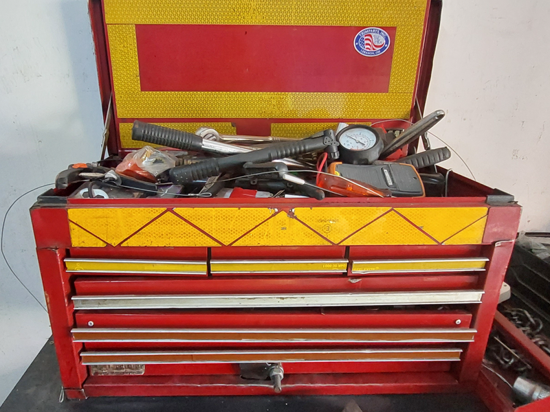 Diesel Mechanic Tool box plus tools