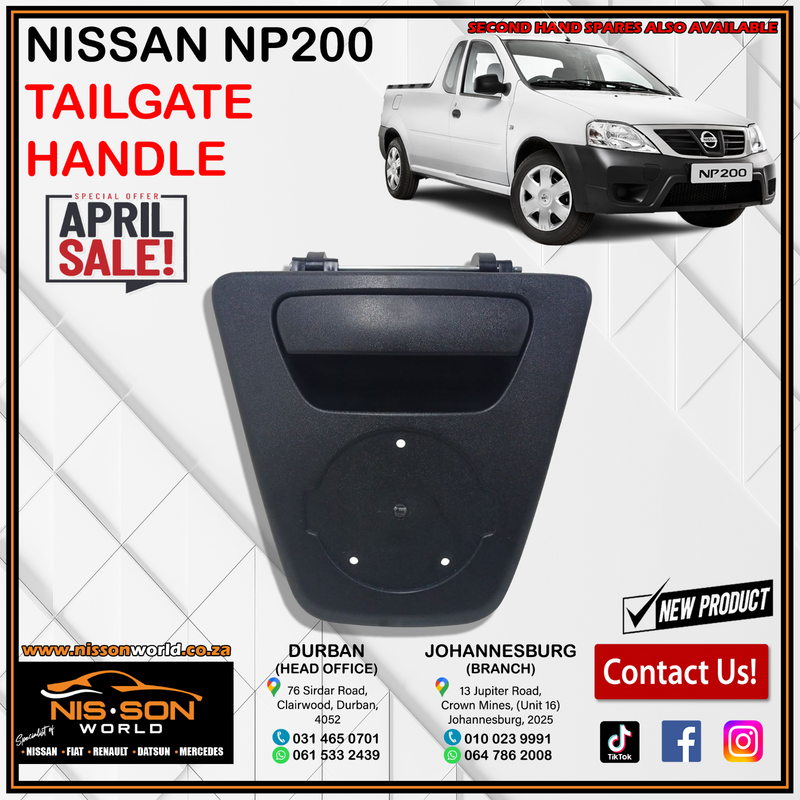 NISSAN NP200 TAILGATE