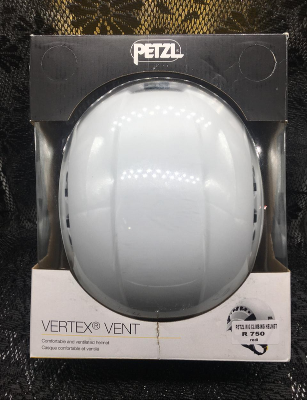 Petzl Vertex Vent White Safety Helmet with Chin Strap,  Adjustable &amp; Ventilated