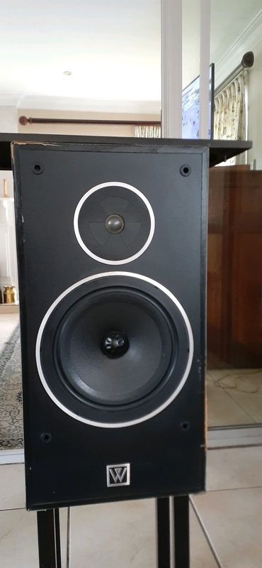 Vintage Warfdale Speakers and Stands for sale