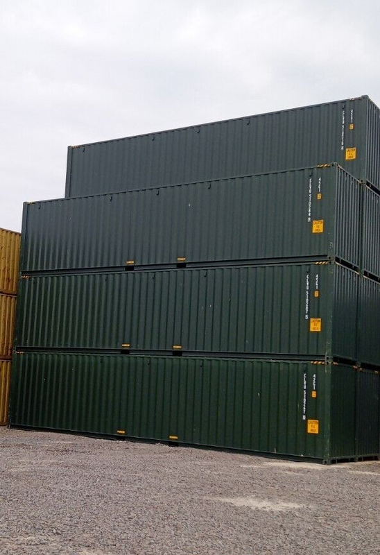 New 40ft X 8ft High Cube New 1 trip Shipping Container