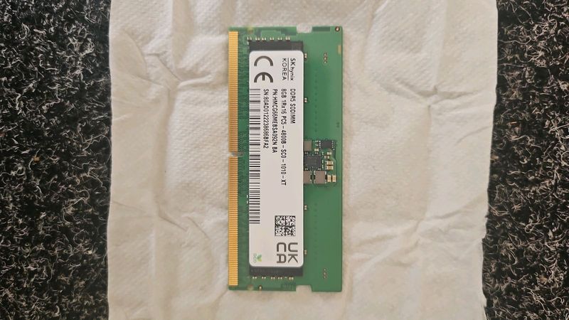 8GB DDR5 4800mhz Laptop RAM