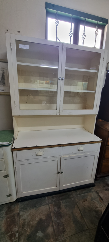 Oregon Pine Kitchen Cabinet