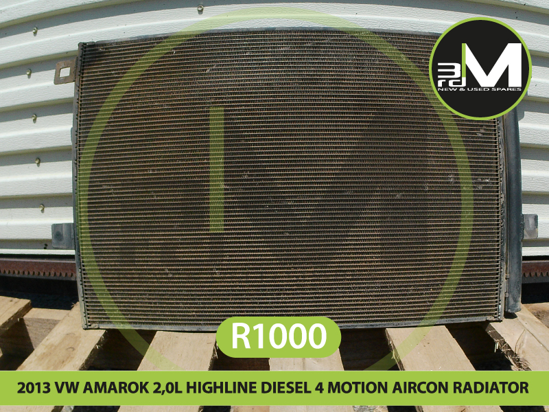 2013 VW AMAROK 2,0L HIGHLINE DIESEL 4 MOTION AIRCON RADIATOR  R1000. MV0564